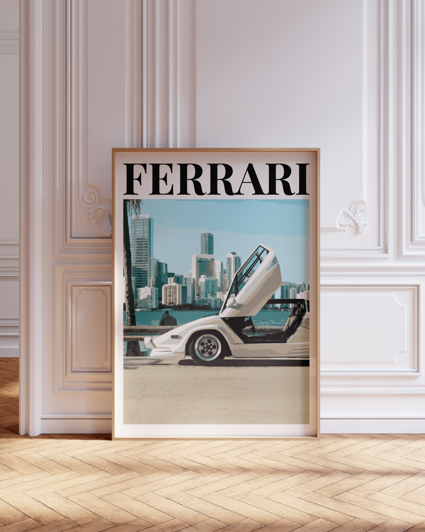 "Heritage – Ferrari /1" Poster