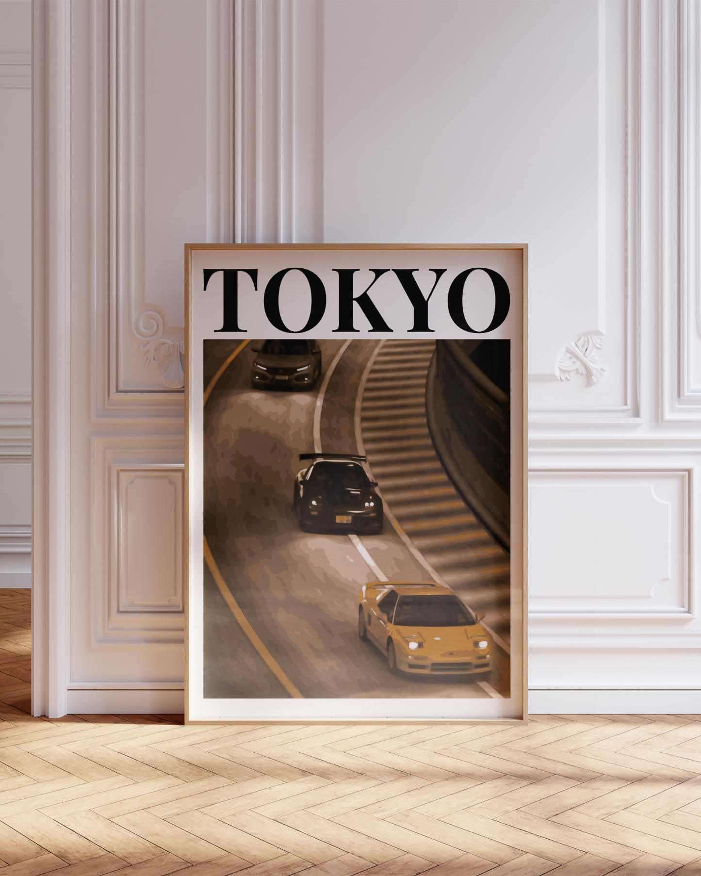 "Speed Archive – Tokyo Race" Poster
