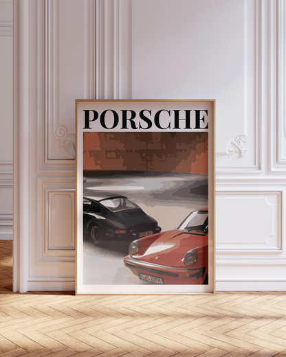 "Heritage – Porsche /2" Poster