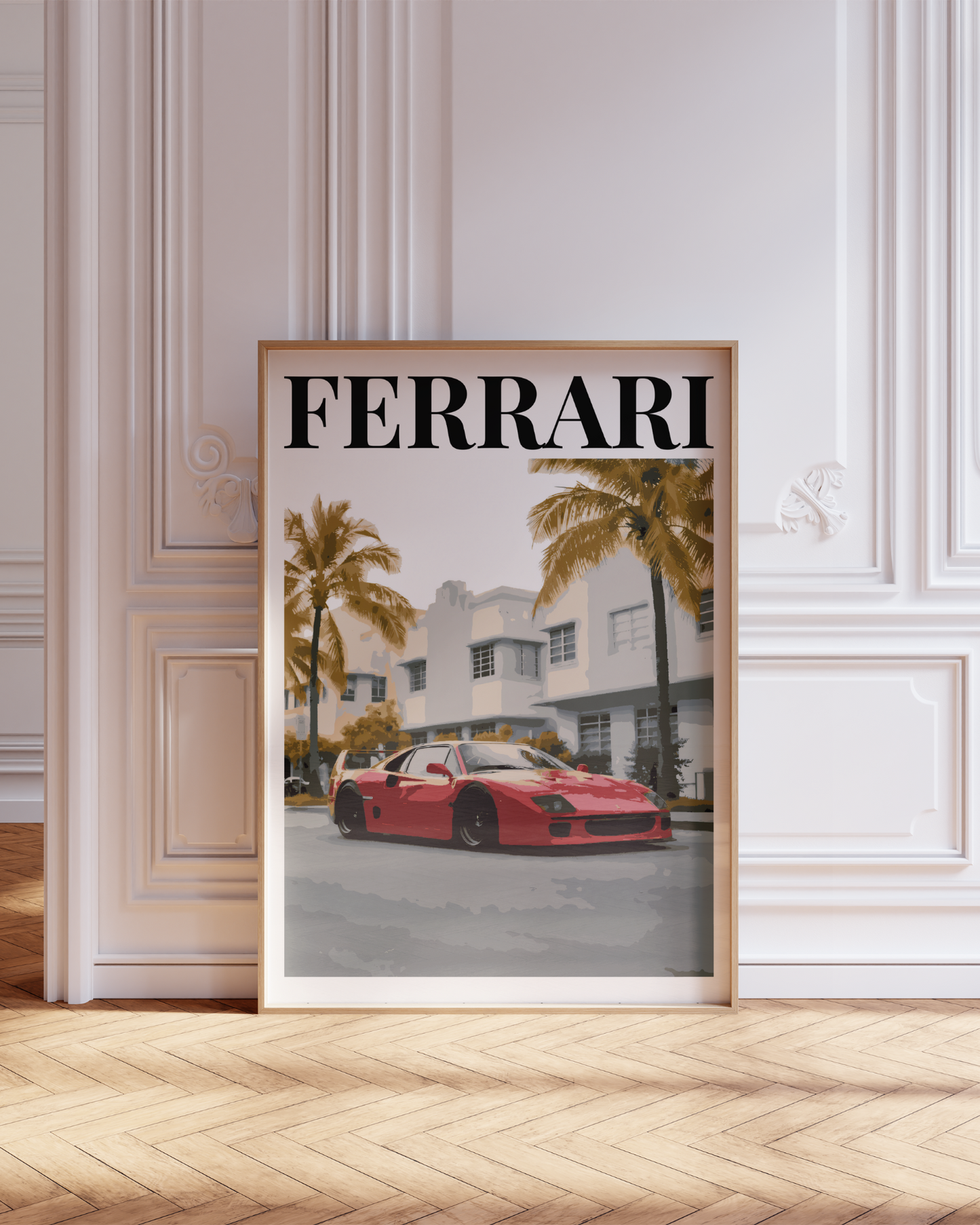"Heritage – Ferrari /2" Poster