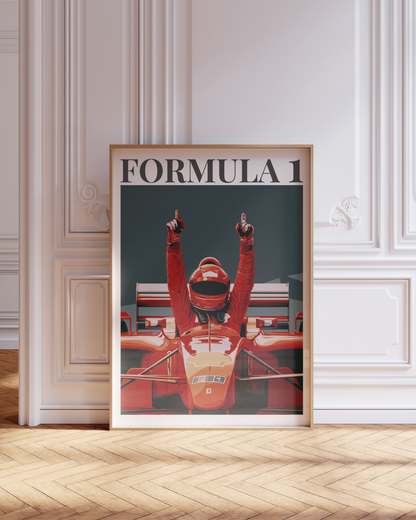 "Speed Archive – Formula 1" Poster