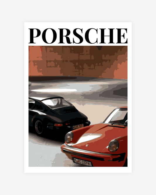 "Heritage – Porsche /2" Poster