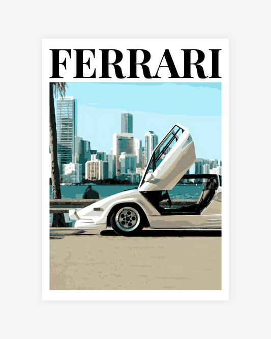 "Heritage – Ferrari /1" Poster