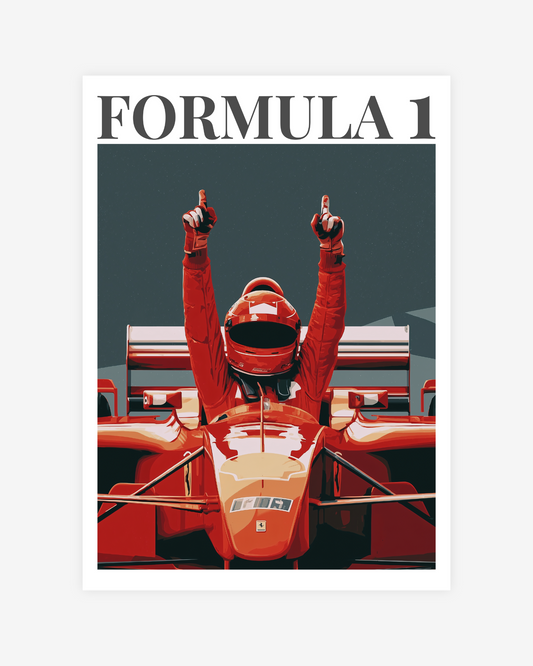 "Speed Archive – Formula 1" Poster