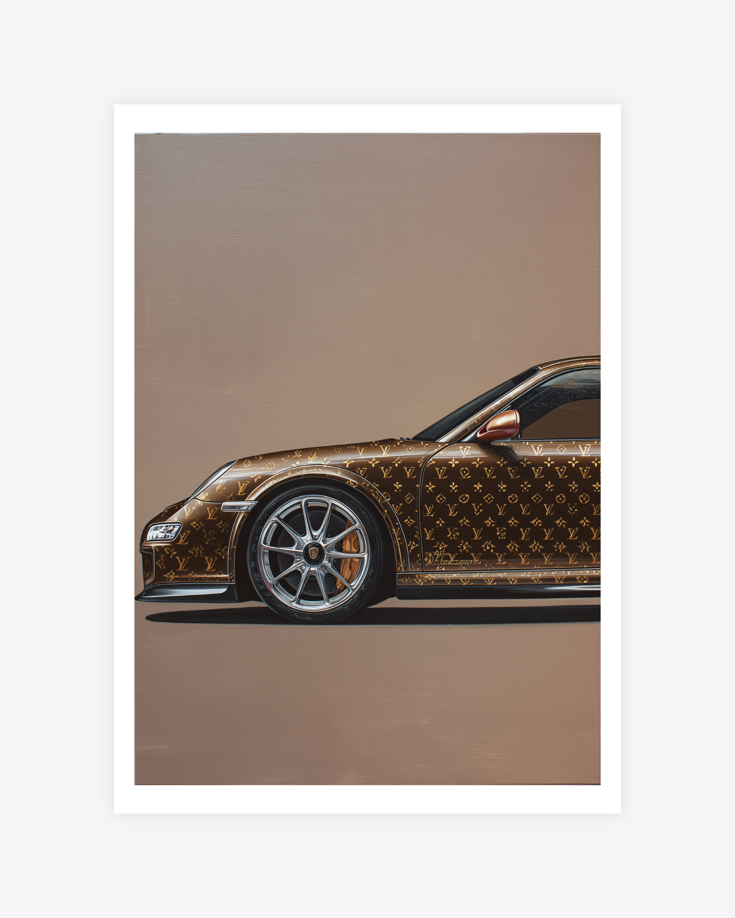 "The Archives –  Wrapped Porsche" Poster