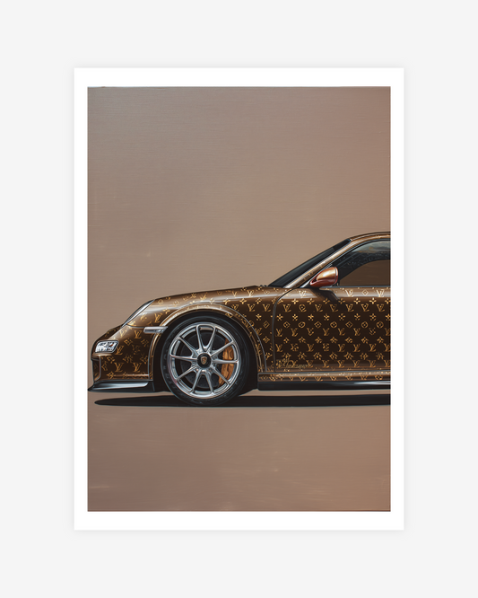 "The Archives –  Wrapped Porsche" Poster