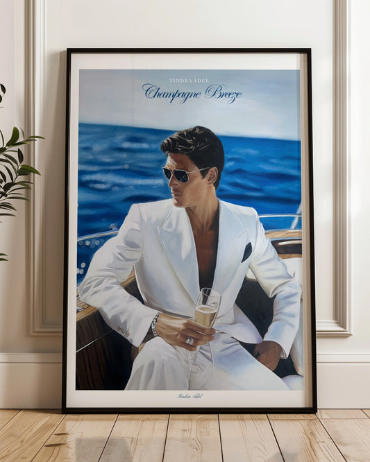 "Champagne Breeze" Poster