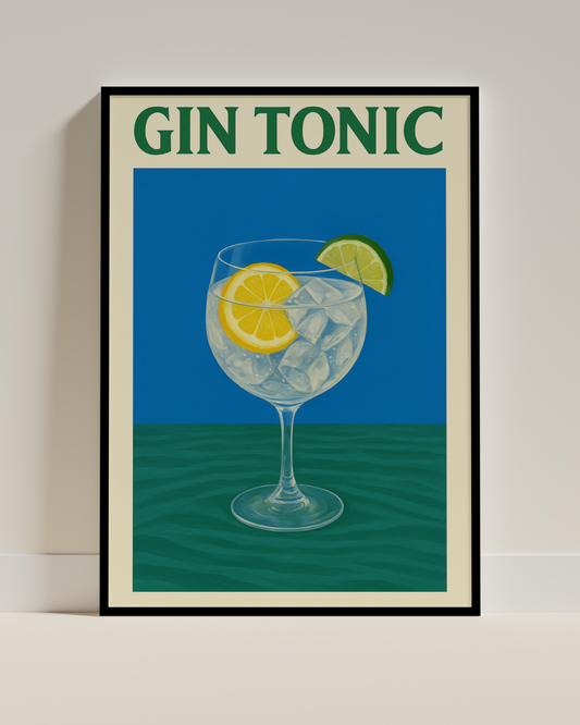 "Gin & Tonic" Poster